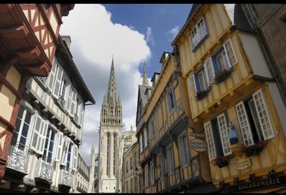 Maison Hyper Centre Ville - 4 Pers - 2 Places De Parking Gratuites Quimper Ngoại thất bức ảnh